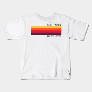 Sunset Video Cassette VHS Kids T-Shirt